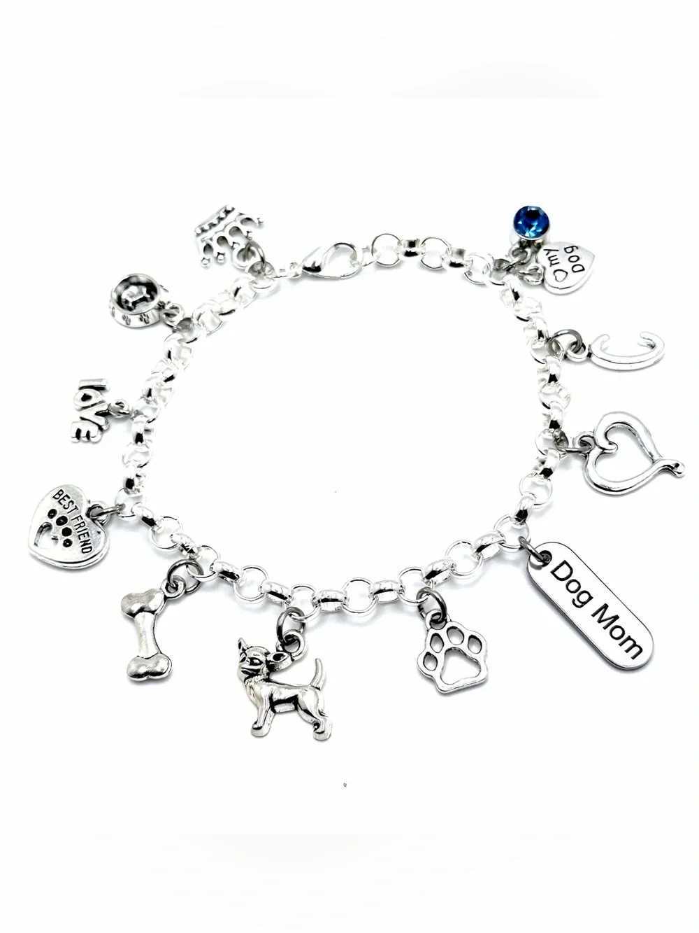Chihuahua Charm Bracelet Dog